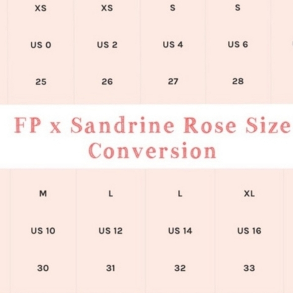 NWT Free People Sandrine Rose Virgin label jeans - Picture 14 of 14